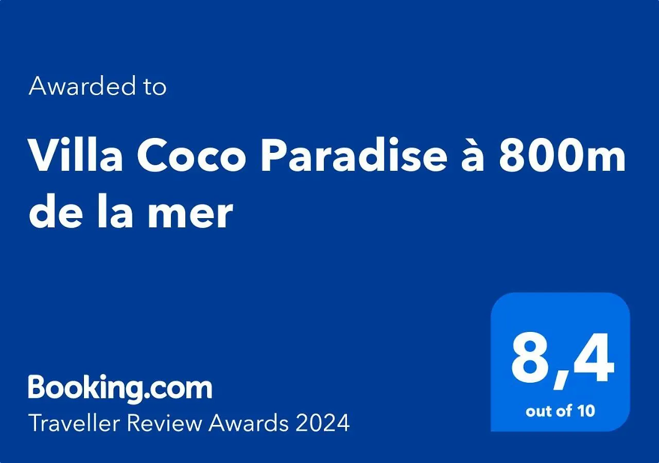 Villa Coco Paradise A 800M De La Mer Saint-Francois